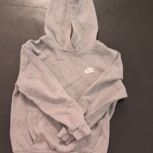 Nike Heather Gray Pullover Hoodie